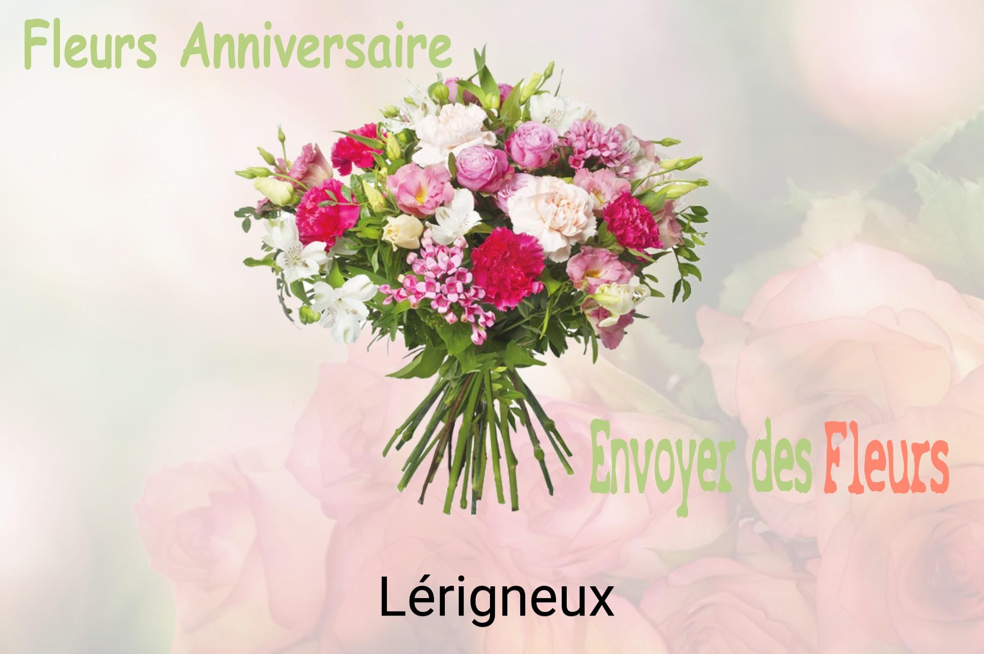 Bouquet de fleurs d’anniversaire livré à Lérigneux